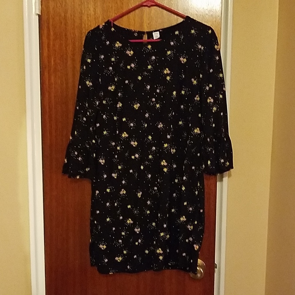 Floral detail dress